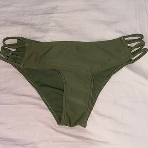 green bikini bottoms
